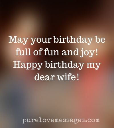Birthday Wishes for Wife Images