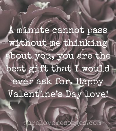 Sweet valentine messages for her