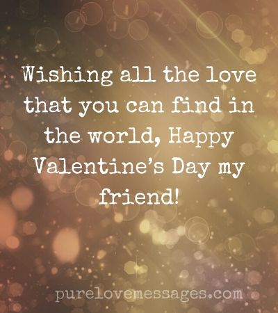 Valentine Card Sayings for Friends