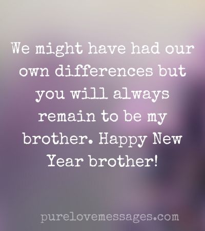 Happy New Year Bro