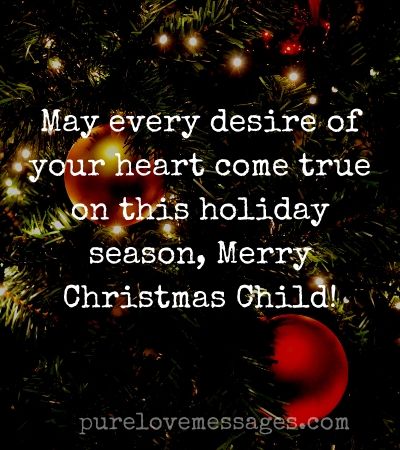 Christmas Card Sayings For Kids