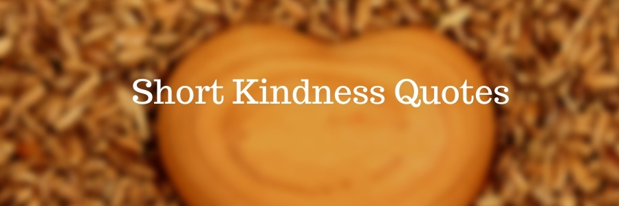 Short Kindness Quotes