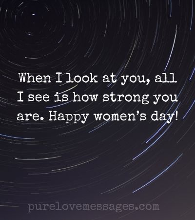 International Women's Day Messages