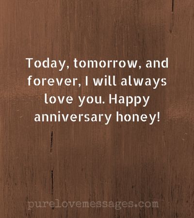 Anniversary Message for Wife