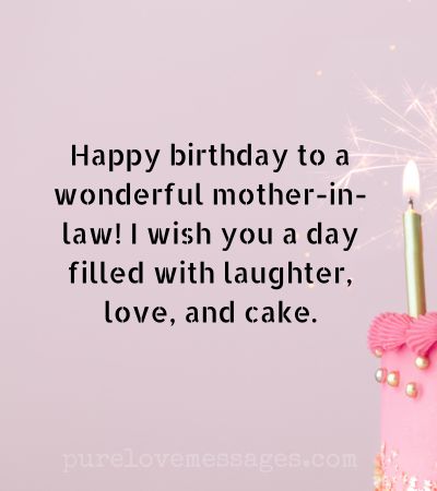 Birthday Wishes for Mother-in-law