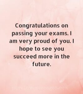 Congratulations for Passing Exams Messages & Quotes - Pure Love Messages