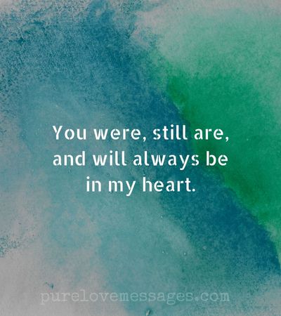 my heart will always be with you